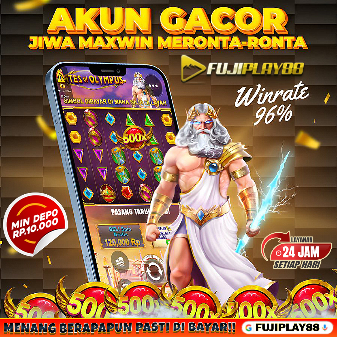 FUJIPLAY88 Agen Resmi Game Online Deposit QRIS Modal 10rb